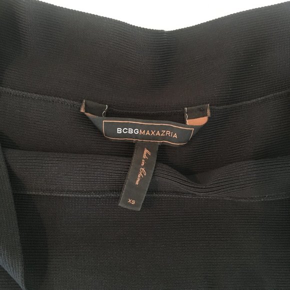 BCBGMaxAzria Simone Black Mini Skirt - Picture 5 of 7